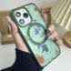 Чехол TPU+PC Flush with MagSafe для iPhone 14 Pro (6.1") Dark green 555-00374 фото 2