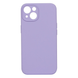 Силиконовый чехол с закрытой камерой для iPhone 13 Light Purple 333-00736 фото