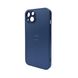 Чохол для смартфона AG Glass Matt Frame Color для iPhone 13 Navy Blue 666-00578 фото