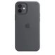 Силиконовый чехол для iPhone 12/12 Pro Dark Gray 208-00377 фото