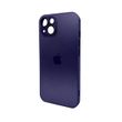 Чехол для смартфона AG Glass Matt Frame Color для iPhone 15 Deep Purple 666-00634 фото