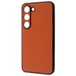 Чохол PRC Leather Case Samsung Galaxy S23 Orange