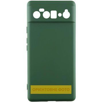Чохол TPU GETMAN Liquid Silk Full Camera для Google Pixel 9 Pro Зелений / Dark green ILSO-00000080992-3 фото