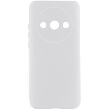 Чохол TPU GETMAN Liquid Silk Full Camera для Xiaomi Redmi A3 Білий / White ILSO-00000075781-17 фото