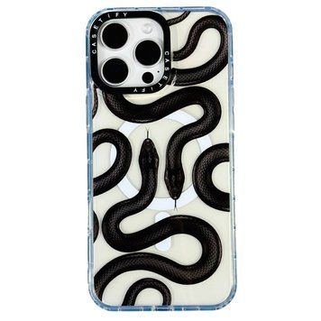 Чохол Transparent CaseTify Magnetic для iPhone 16 Snake 214-04299 фото