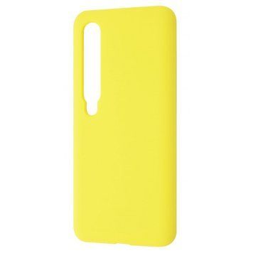Чохол WAVE Full Silicone Cover для Xiaomi Mi 10/Mi 10 Pro Yellow 656-07359 фото