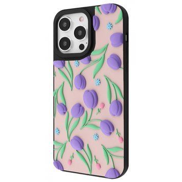 Чехол Wave Doodle Case для Iphone 15 Pro Max Flowers 208-05151 фото
