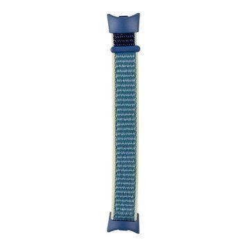 Ремінець для Xiaomi Mi Band 8/9/10 Nylon Blue/Yellow 212-02610 фото