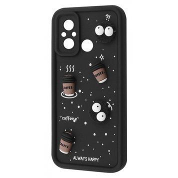 Чохол Pretty Things Case для Xiaomi Redmi 12C Black/Coffee 777-02331 фото