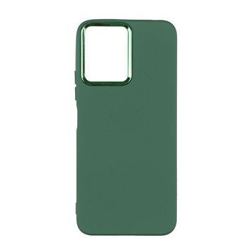Чохол Silicone Cover Metal frame для Xiaomi Redmi 12 Army green 208-03527 фото
