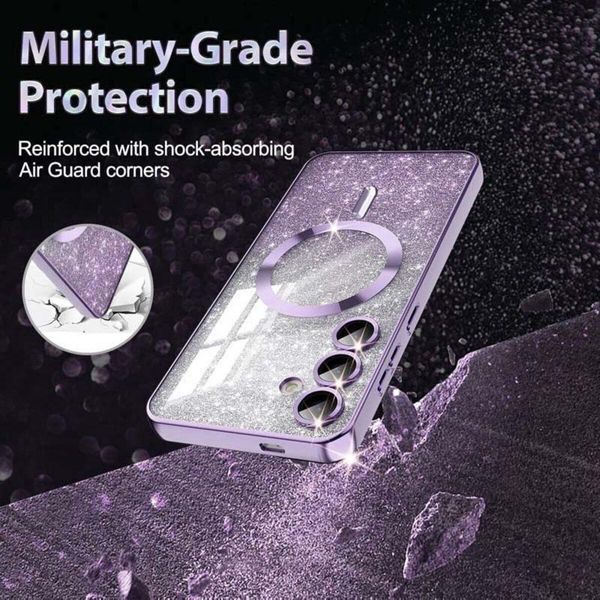 Чохол для смартфона Cosmic CD Shiny Magnetic для Samsung Galaxy S24 Plus Purple 666-02164 фото