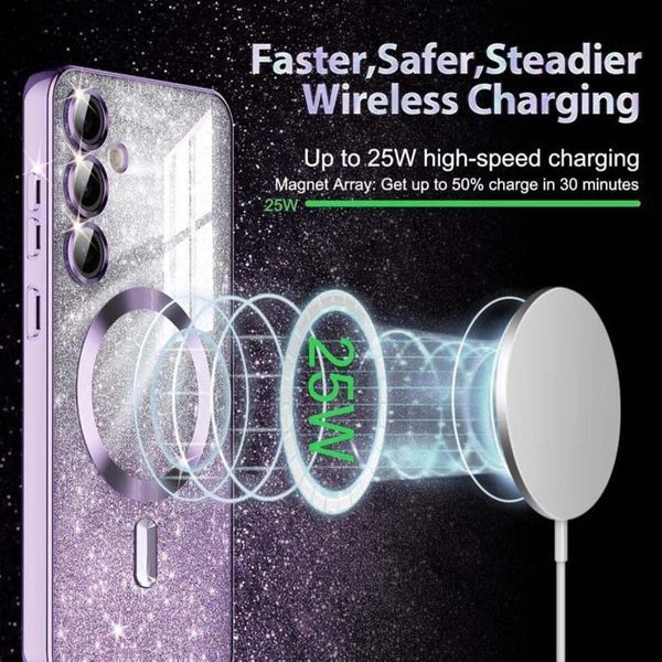 Чохол для смартфона Cosmic CD Shiny Magnetic для Samsung Galaxy S24 Plus Purple 666-02164 фото