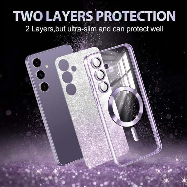 Чохол для смартфона Cosmic CD Shiny Magnetic для Samsung Galaxy S24 Plus Purple 666-02164 фото