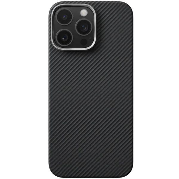 Чохол PC Carbon Protection Slim with MagSafe для Apple iPhone 14 Pro (6.1") Black 214-04770 фото