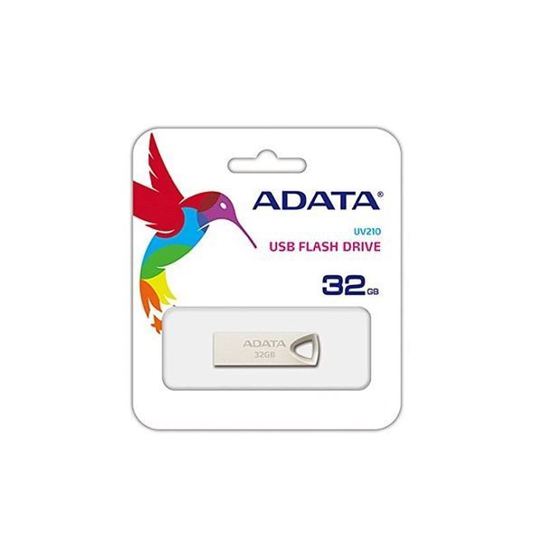 Флеш-накопичувач ADATA USB 2.0 AUV 210 32Gb Golden AUV210-32G-RGD фото