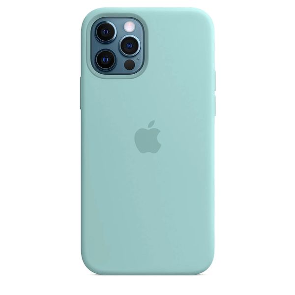 Силиконовый чехол для iPhone 12/12 Pro Sky Blue 208-00395 фото