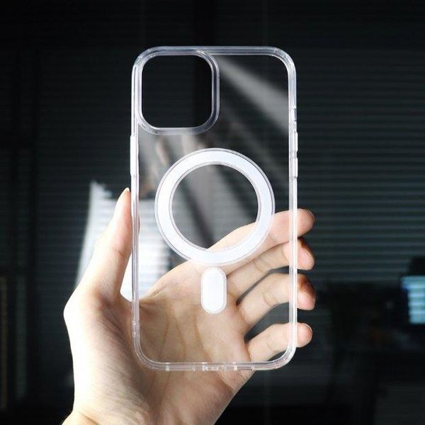 Прозрачный чехол Clear Case with MagSafe для iPhone 11 Pro Max 214-00074 фото