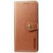 Шкіряний чохол-книжка GETMAN Gallant (PU) для Xiaomi Redmi 12 Brown 777-06396 фото