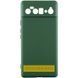 Чохол TPU GETMAN Liquid Silk Full Camera для Google Pixel 9 Pro Зелений / Dark green ILSO-00000080992-3 фото