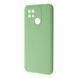 Чехол WAVE Full Silicone Cover для Xiaomi Redmi 10C Mint gum 656-07409 фото
