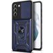Ударопрочный чехол Camshield Serge Ring для Samsung Galaxy S21 FE Blue 777-04461 фото 1