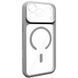 Чехол TPU+PC GETMAN Moon Clear with MagSafe для Apple iPhone 11 (6.1") Grey 656-08327 фото