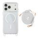 Чохол TPU+PC LanyardCase with MagSafe для iPhone 17 Pro White 2020000499855 фото