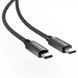 Дата кабель Acefast C19-03 Type-C to Type-C 60W (1.2m) Black ILSO-00000085429-1 фото 4
