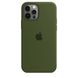 Силиконовый чехол для iPhone 12 Pro Max Army Green 208-00444 фото