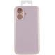 Силіконовий чохол Silk Full Camera Protective для Apple iPhone 16 (6.1") Chalk Pink 777-09614 фото 5