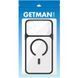 Чехол TPU+PC GETMAN Moon Clear with MagSafe для Apple iPhone 17 Pro (6.3") Black 656-08403 фото 2
