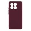 Чехол Silicone Cover Full Camera для Xiaomi Poco X6 Pro 5G Maroon 777-02869 фото