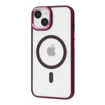 Чехол WAVE Ardor Case with Magnetic Ring для iPhone 15 Plus Bordo 656-05487 фото