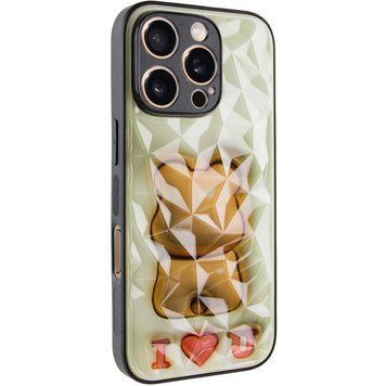 Чохол TPU+PC Prisma Fluffie для Apple iPhone 16 Pro Max (6.9") Bear 208-05437 фото