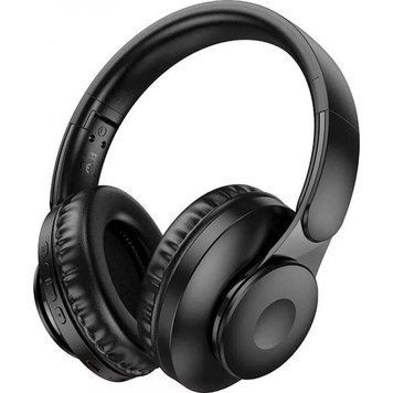 Беспроводные Bluetooth наушники Hoco W45 Enjoy Черные 202-00148 фото