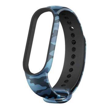 Ремінець для Xiaomi Mi Band 3/4 Сamouflage Blue 212-02409 фото