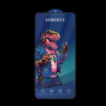 Защитное стекло ARMOREX 5D High-Alum AntiDust для iPhone 17 Air Черный 204-00381 фото