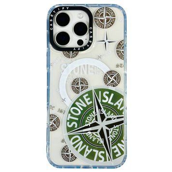 Чехол Transparent CaseTify Magnetic для iPhone 13 Pro Max Stone Island2 214-04200 фото