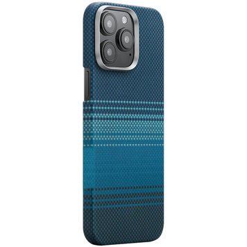 Чохол PC Carbon Protection Slim with MagSafe для Apple iPhone 15 Pro (6.1") Blue 214-04814 фото
