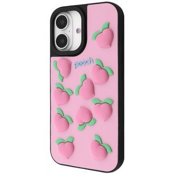 Чехол Wave Doodle Case для Iphone 16 Peach 208-05152 фото