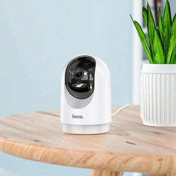 IP-камера відеоспостереження HOCO D1 indoor PTZ HD camera White 656-00001 фото