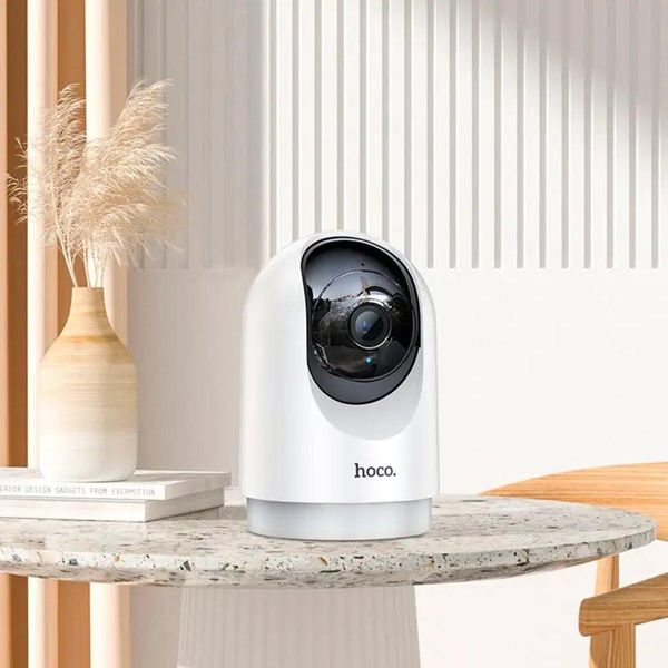 IP-камера відеоспостереження HOCO D1 indoor PTZ HD camera White 656-00001 фото