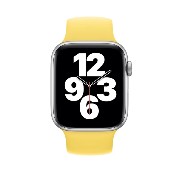Силіконовий монобраслет для Apple Watch 38/40/41 mm 150 mm Жовтий 212-00333 фото