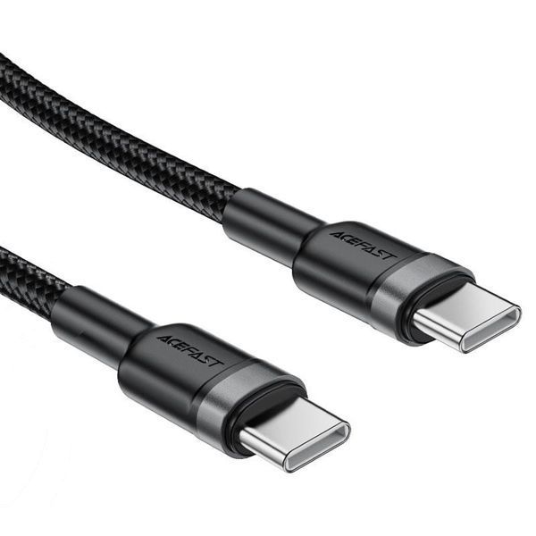 Дата кабель Acefast C22-03 Type-C to Type-C 60W (1.2m) Black ILSO-00000085432-1 фото