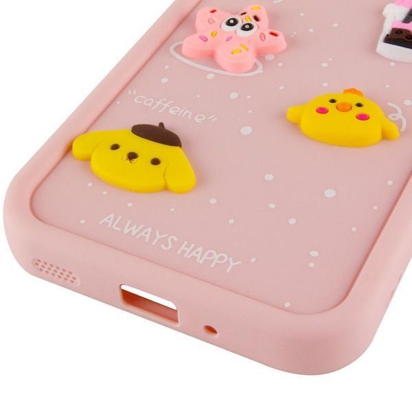 Чехол TPU Toys Case with Ears для Xiaomi Redmi A3 Light Pink 777-03912 фото
