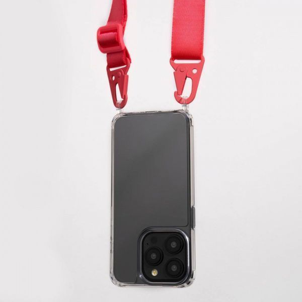 Чехол WAVE Clear Case With Strap для Iphone 14 Pro Pink 208-05264 фото