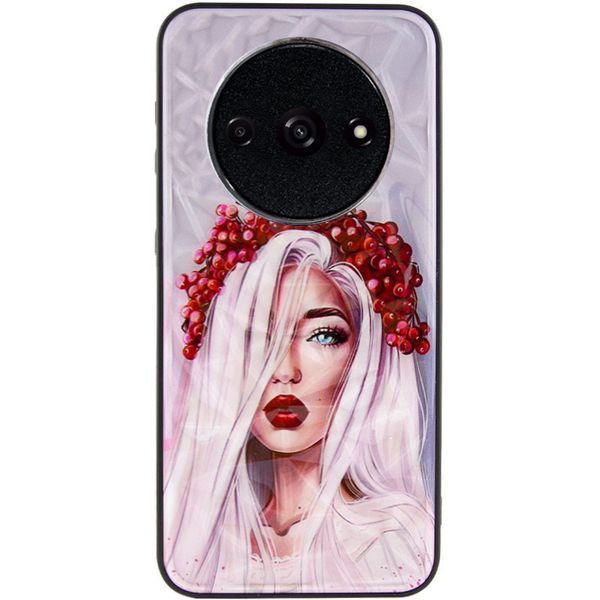 TPU+PC чехол Prisma Ladies для Xiaomi Redmi A3 Ukrainian Girl 777-07446 фото