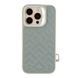 Чохол Kajsa Briquette Collection Rhombus with MagSafe для iPhone 16 Pro Max Light Grey 757-00039 фото