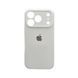 Силіконовий чохол з закритою камерою для iPhone 17 Pro Max White 666-04299 фото