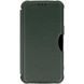 Кожаный чехол-книжка GETMAN Razor (PU) для Xiaomi Redmi 13C / Poco C65 Green 777-07696 фото